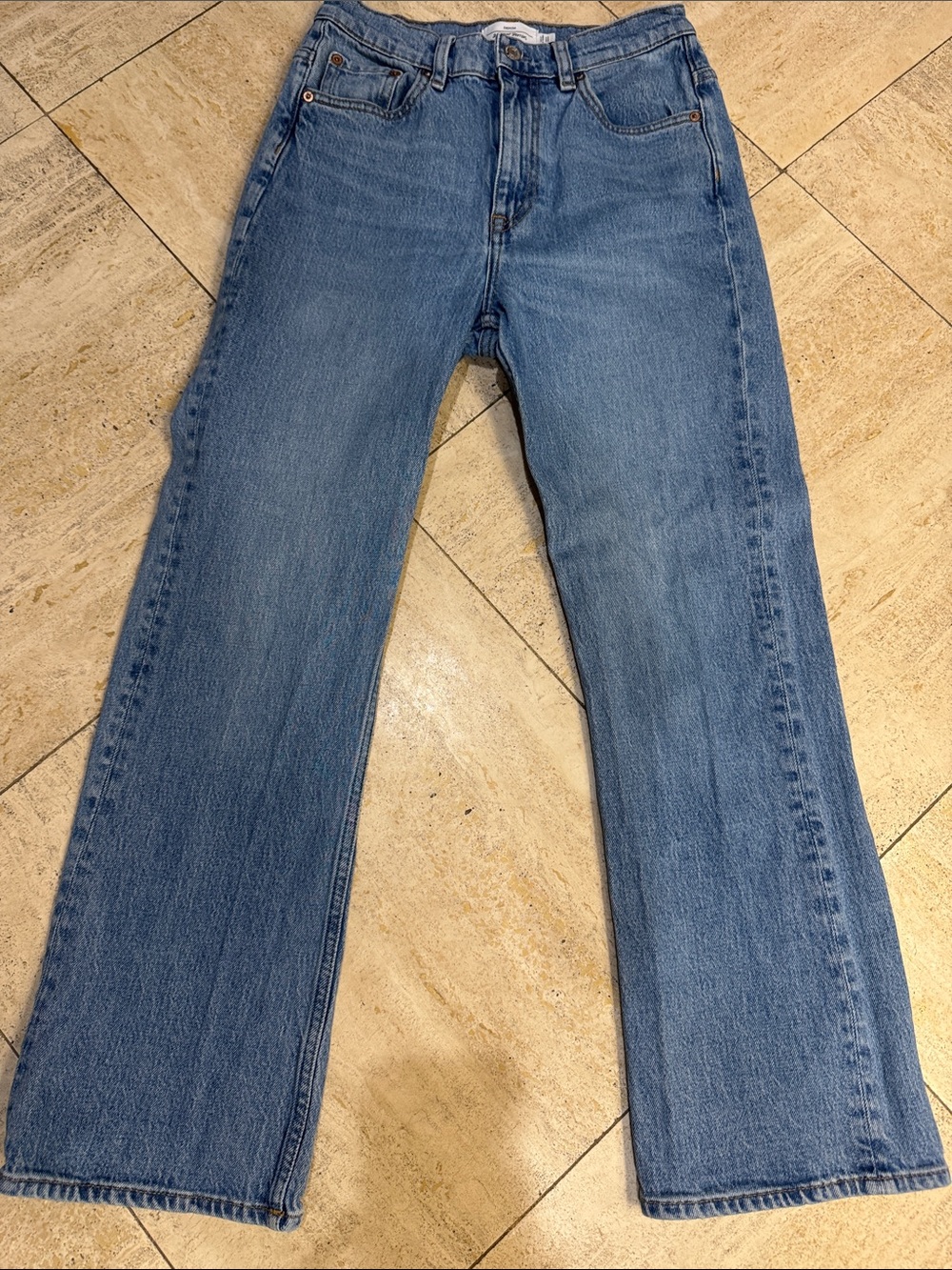 & Other Stories Light Blue Straight-Leg Jeans